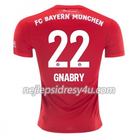 Fotbalový Dres FC Bayern Mnichov Serge Gnabry 22 Domácí 2019/20